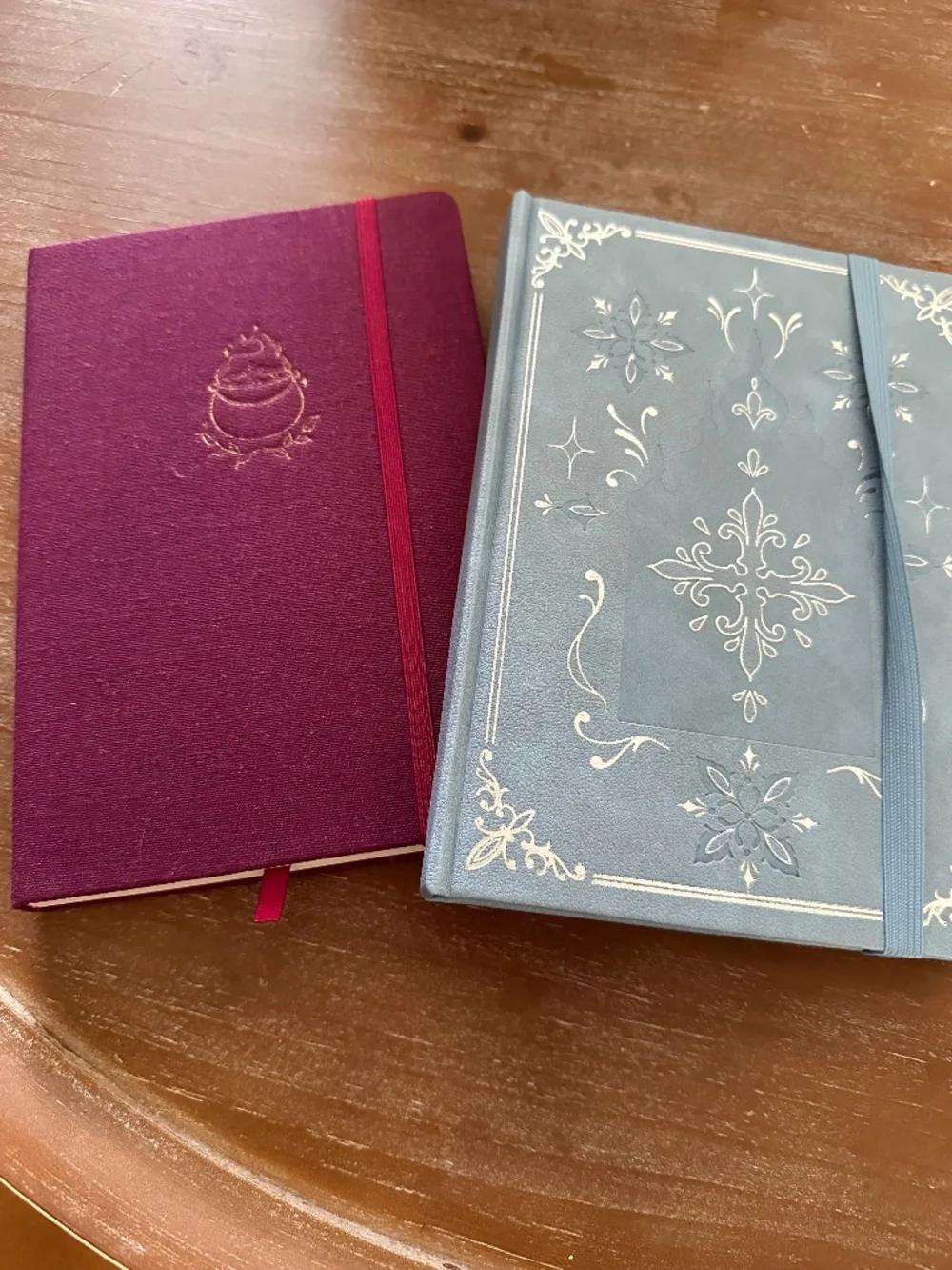 Cauldron Crate - Lot of two Hardcover Journals - Purple and Grey - New + Unused